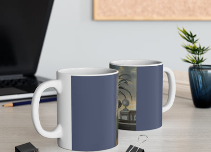 Pineapple Plant by David von Cöln Ceramic Mug 11oz
