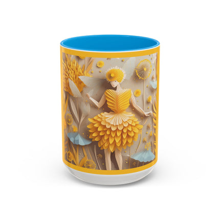 Dandelion Fairy Colorful Mugs (11oz, 15oz)