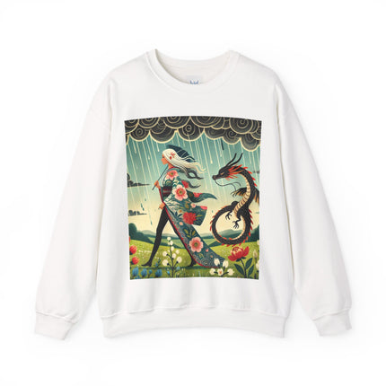 The Dragon Fairy’s Stride Heavy Blend™ Crewneck Sweatshirt