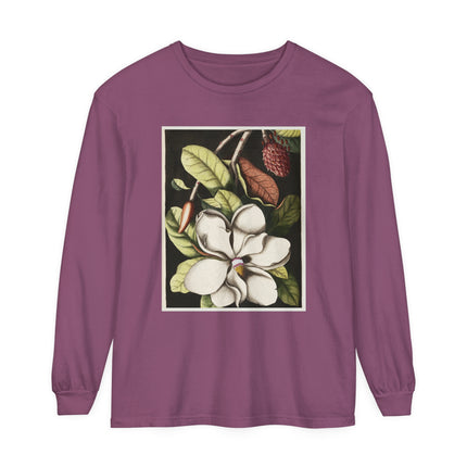Natural History Plate 61 by Mark Catesby Garment-dyed Long Sleeve T-Shirt