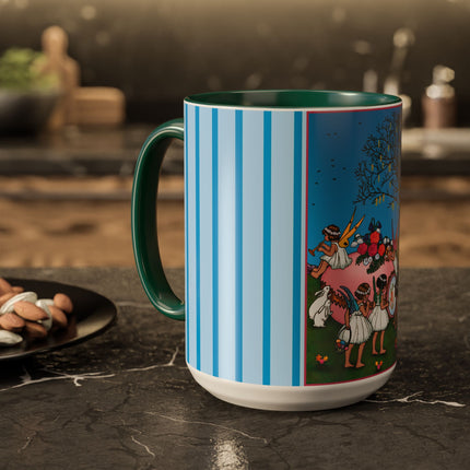 Enchanted Easter Gathering Colorful Mugs (11oz, 15oz)