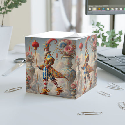 The Ornamental Jester Note Cube