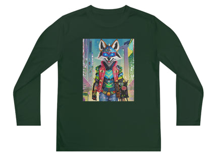 Cyber Hyena Youth Long Sleeve Competitor Tee