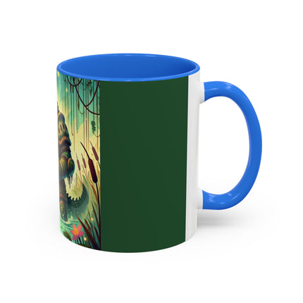 Swamp Tyrant Colorful Mugs (11oz, 15oz)