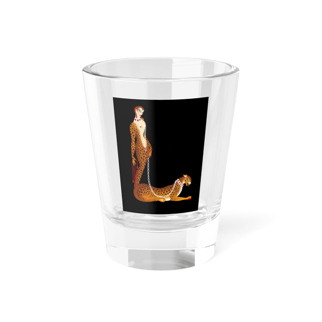 Leopard Queen Shot Glass – Wild Beauty & Art Deco Glamour