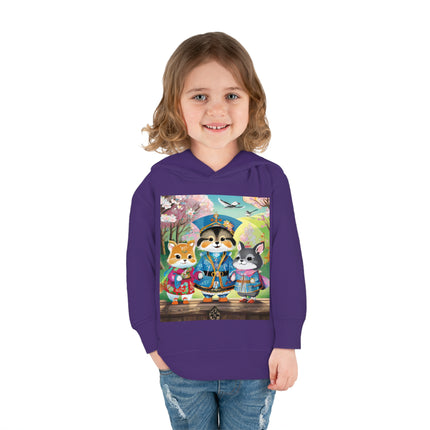 Fluffy Explorers Toddler Pullover Fleece Hoodie