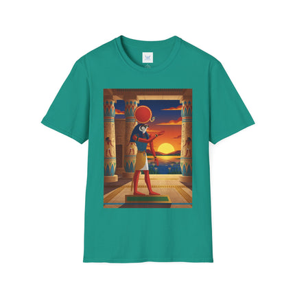 Ra Egyptian Sun God T-Shirt – Ancient Power & Sunset Majesty