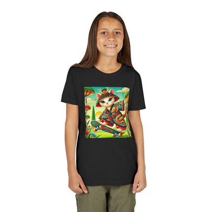 Dragon Dance on Wheels Youth Short Sleeve Tee