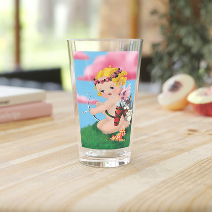 Cupid's Aim Glass, 16oz