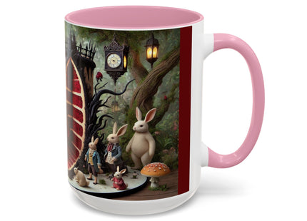 Malice in Wonderland – Gothic Halloween Colorful Mugs (11oz, 15oz)