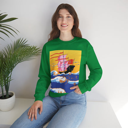 Golden Seas and Whimsical Dreams Heavy Blend™ Crewneck Sweatshirt