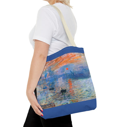 Sunrise by Claude Monet Tote Bag (AOP)