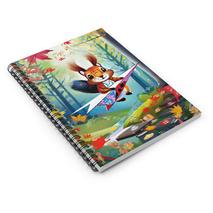 Acorn Aviator Spiral Notebook - Ruled Line