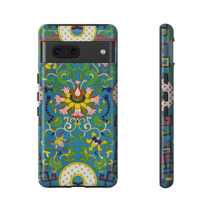 Chinese Floral Illustration by Owen Jones Phone Cases