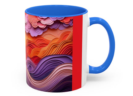 Dramatic Sunset Sky Colorful Mugs (11oz, 15oz)