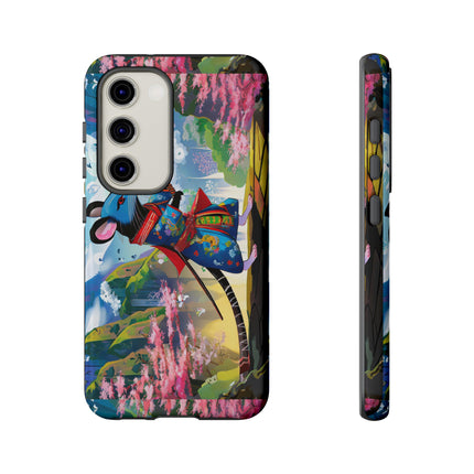 Cyber Samurai Rat Phone Cases