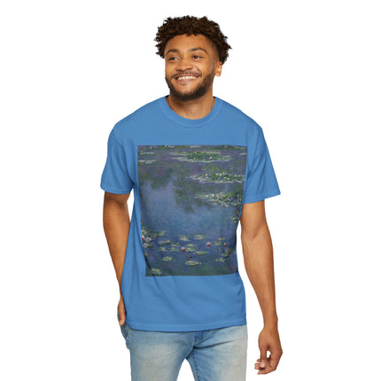 Water Lilies by Claude Monet Unisex Garment-Dyed T-shirt
