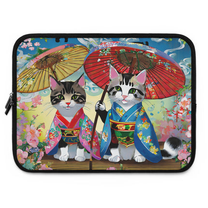 Kimono Kitties Laptop Sleeve