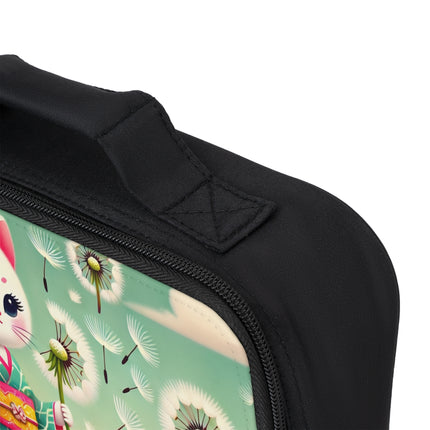 Geisha Kitten and the Dandelion Wish Lunch Bag – Gentle Wish & Quiet Wonder