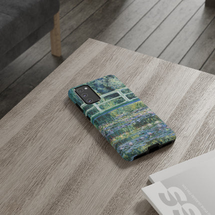Water Lilies and Japanese Bridge by Claude Monet Phone Cases