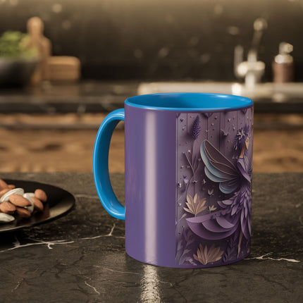 Lavender Fairy Colorful Mugs (11oz, 15oz)