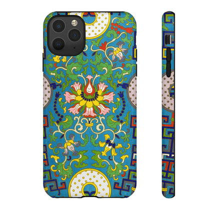 Chinese Floral Illustration by Owen Jones Phone Cases