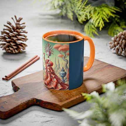 The Seahorse Court Colorful Mugs (11oz, 15oz)