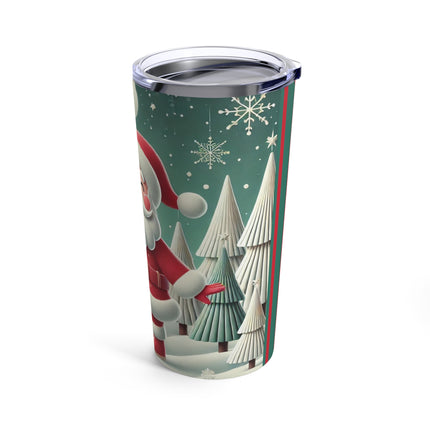Santa's Joyful Night Tumbler 20oz
