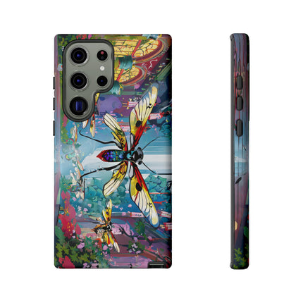 Neon Swarm Phone Cases