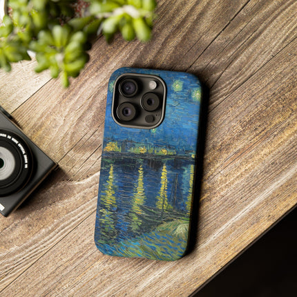 Starry Night Over the Rhone by Vincent Van Gogh Phone Cases