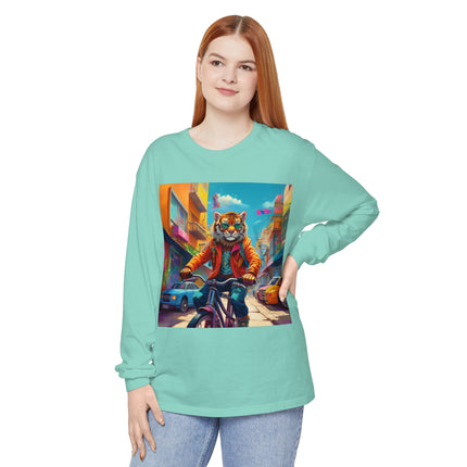 Urban Bike Ride Long Sleeve T-Shirt