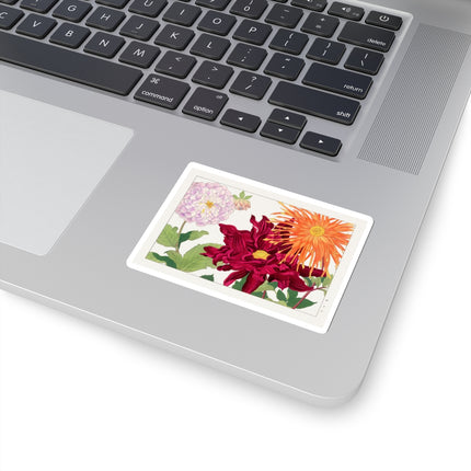 Dahlia by Tanigami Kônan Kiss-Cut Stickers (4 Sizes)