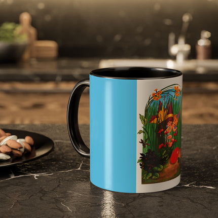 Spring Fairies & Floral Delights Colorful Mugs (11oz, 15oz)