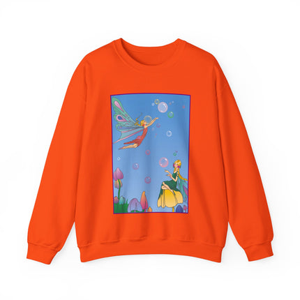 Blossoming Fairy Magic Unisex Heavy Blend™ Crewneck Sweatshirt