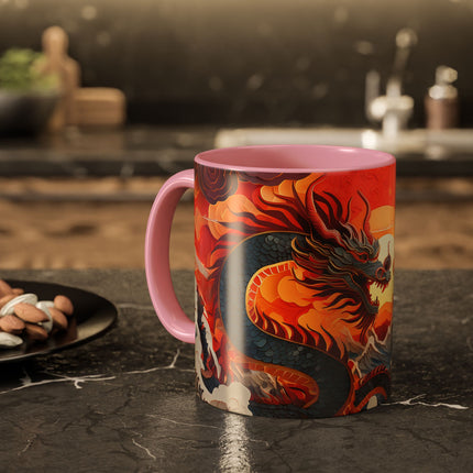 Emergence of the Dragon Colorful Mugs (11oz, 15oz)