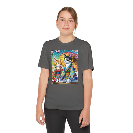 Kimono Kitties Youth Competitor Tee