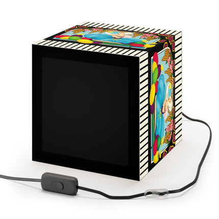 Blooms and Chicks Light Cube Lamp