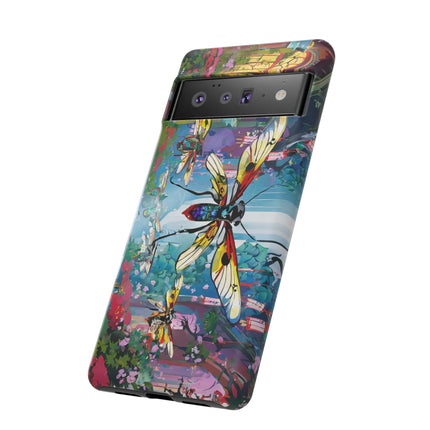 Neon Swarm Phone Cases