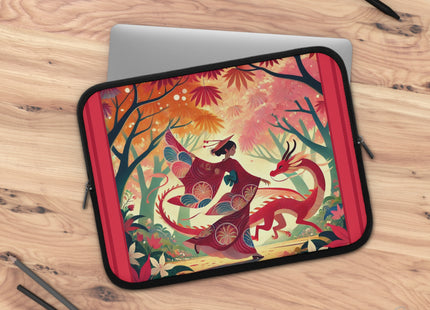 The Dragon Fairy's Dance Laptop Sleeve
