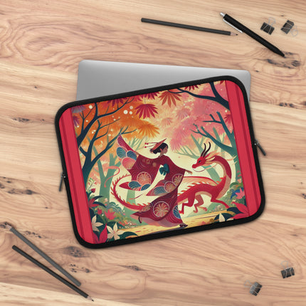 The Dragon Fairy's Dance Laptop Sleeve