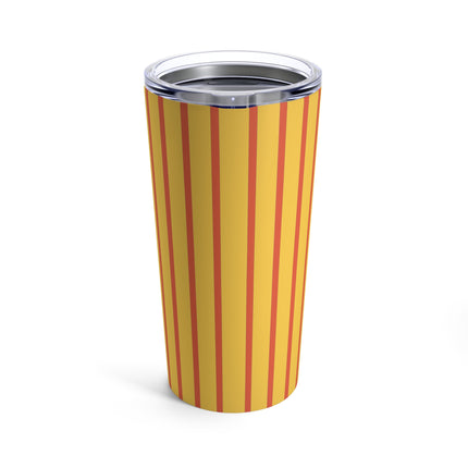 Candy Corn Skeleton Tumbler 20oz