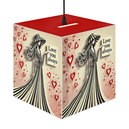 Love You Always Light Cube Lamp