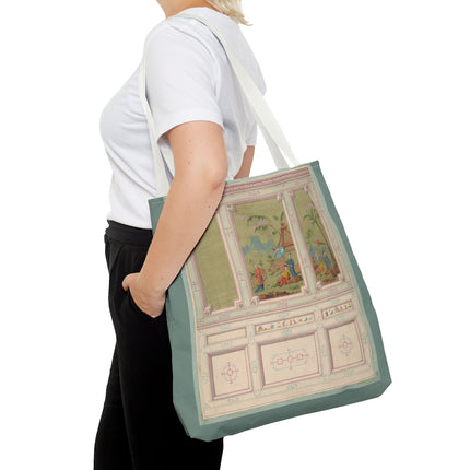 Chinoiserie scenes by Anonymous Tote Bag (AOP)