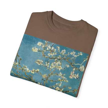 Almond Blossom by Vincent van Gogh Unisex Garment-Dyed T-shirt