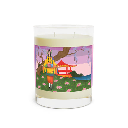 Elegance and Blooms Scented Candle - Full Glass, 11oz