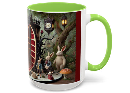 Malice in Wonderland – Gothic Halloween Colorful Mugs (11oz, 15oz)