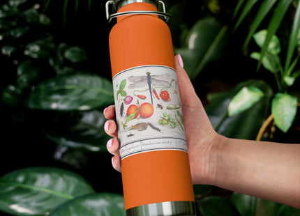 Natural History Ensemble, No. 7 by Anselmus Boëtius de Boodt Copper Vacuum Insulated Bottle, 22oz