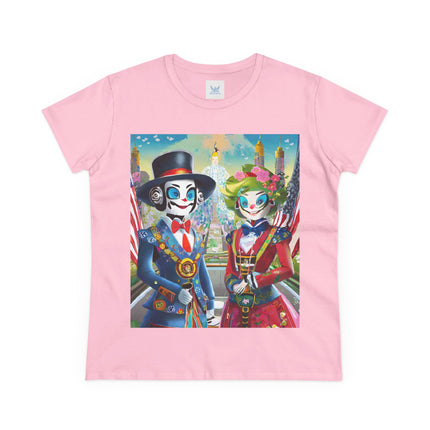 Cyber Punk Robots Cotton Tee