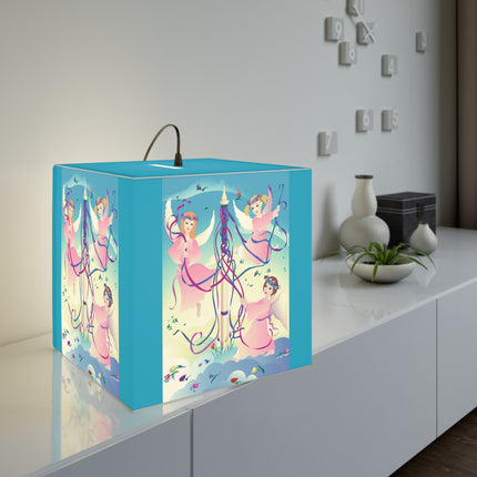 Angelic Revelry Light Cube Lamp