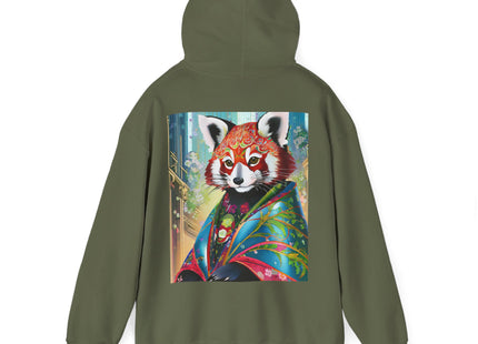 Cybernetic Red Panda – Heavy Blend™ Hooded Sweatshirt